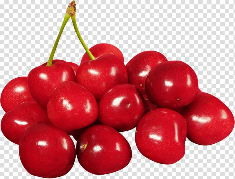 Sour Cherry Sweet Cherry Peach, Cherries transparent background PNG clipart