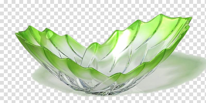 Glass Plate Bowl, Fruit green glass plate transparent background PNG clipart