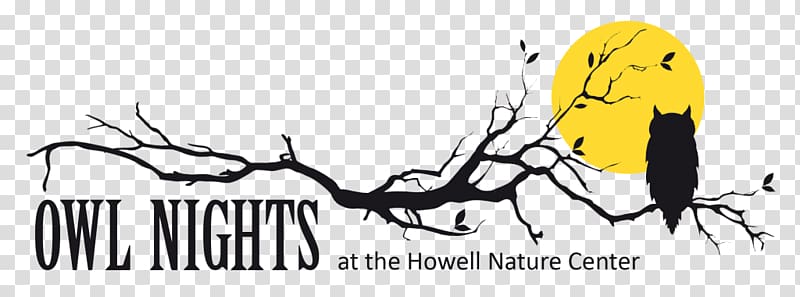 Owl Nights Howell Nature Center Graphic design Drawing , Great Horned Owl transparent background PNG clipart