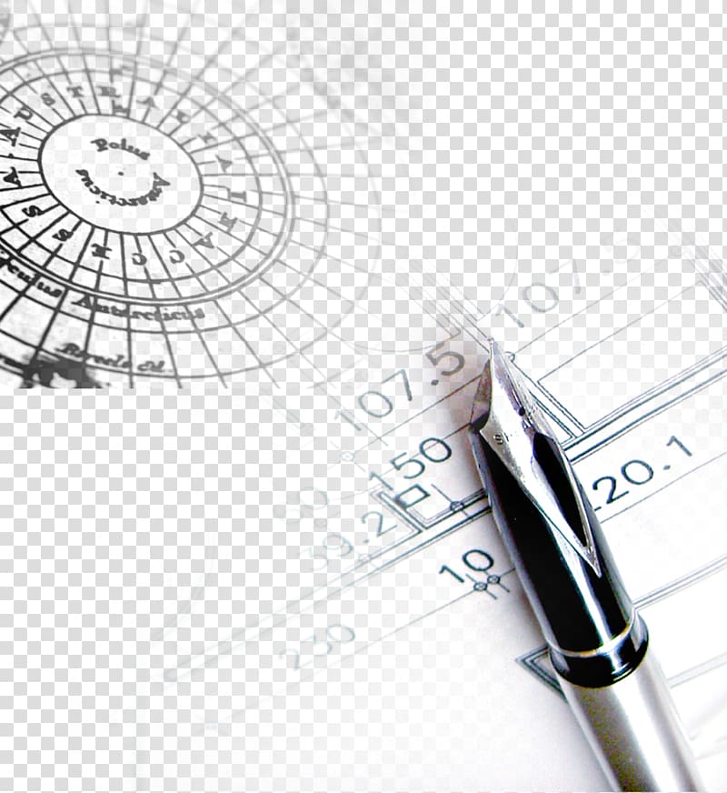 Compass Drawing u660eu4ebau8349u4e66u300au5343u5b57u6587u300b, pen transparent background PNG clipart