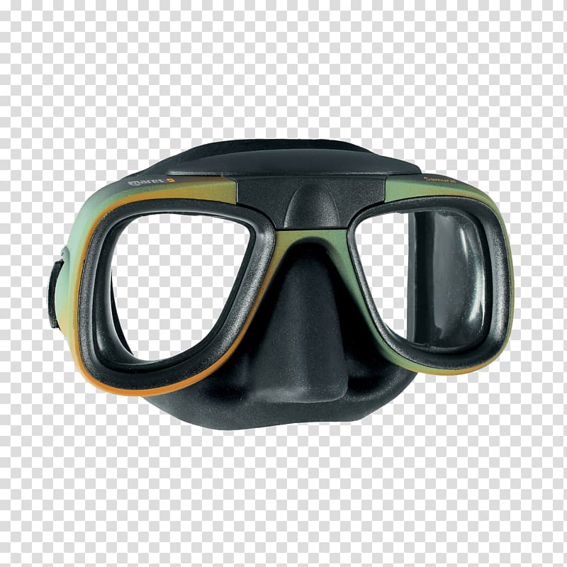 Diving & Snorkeling Masks Mares Free-diving Underwater diving, mask transparent background PNG clipart