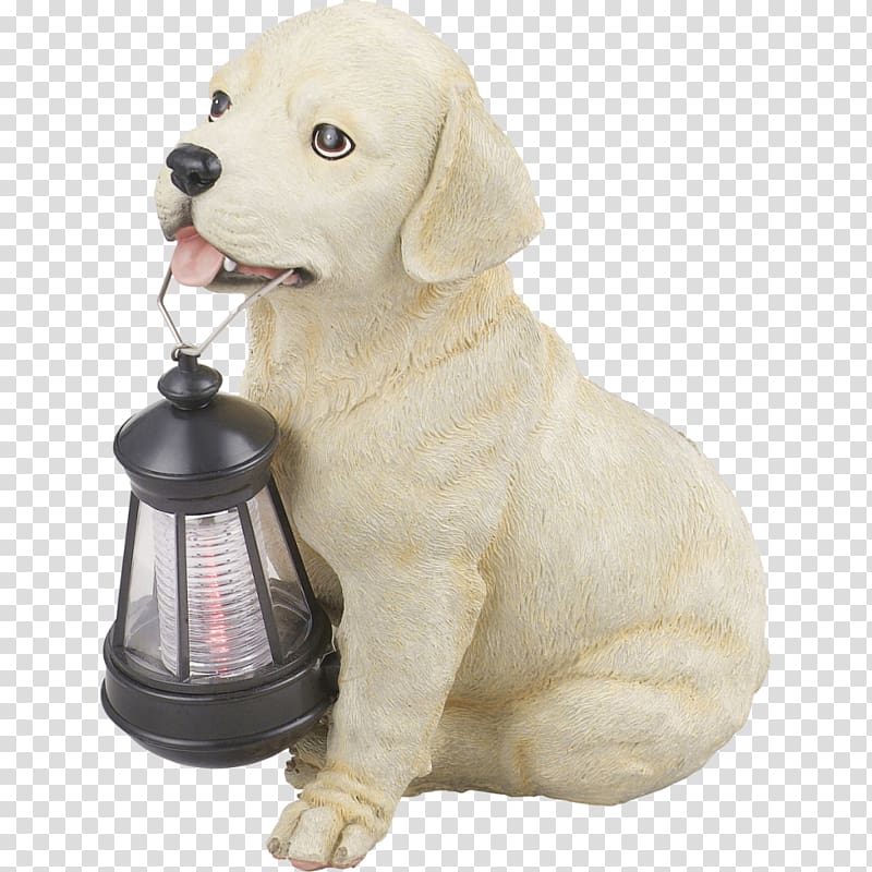 Dog Solar lamp Sadovyye Figury Puppy Light fixture, Dog transparent background PNG clipart