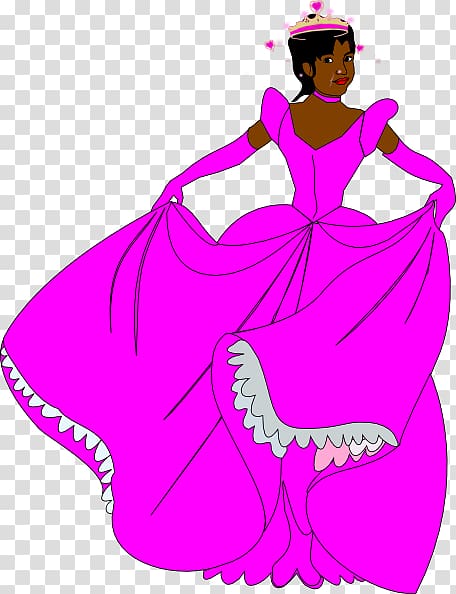 Rapunzel Minnie Mouse Ariel Cinderella Belle, Black Princess transparent background PNG clipart