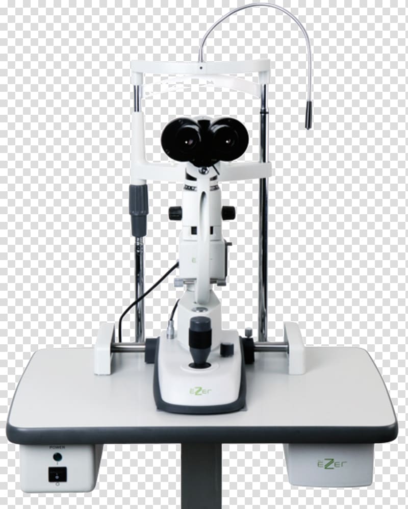 Slit lamp Ophthalmology Optics Microscope Eye, slit lamp exam transparent background PNG clipart