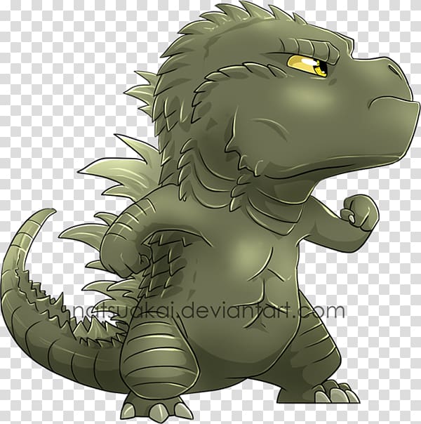 Godzilla Drawing Chibi Art, godzilla transparent background PNG clipart