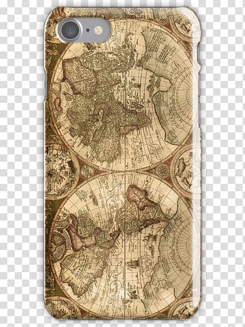 Apple iPhone 8 Plus iPhone 7 iPhone 6s Plus Early world maps, ancient map transparent background PNG clipart