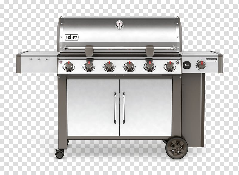 Barbecue Weber-Stephen Products Natural gas Gas burner Propane, grill transparent background PNG clipart