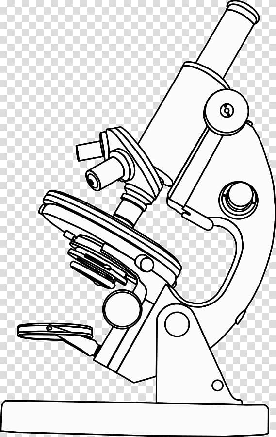 Optical microscope , Black And White Art Designs transparent background PNG clipart