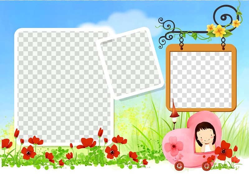 Child Illustrator, Children template element transparent background PNG clipart