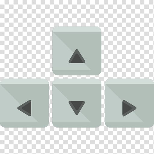 a set of arrow keys transparent background PNG clipart