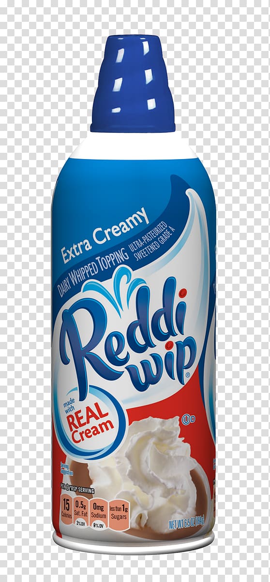 Reddi Wip Extra Creamy Whipped Cream Reddi-wip Food, reddi whip cream transparent background PNG clipart