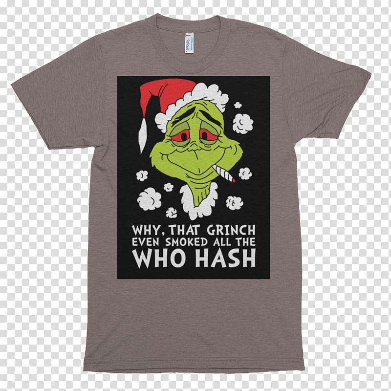 How the Grinch Stole Christmas! T-shirt The Cat in the Hat Smoking, T-shirt transparent background PNG clipart