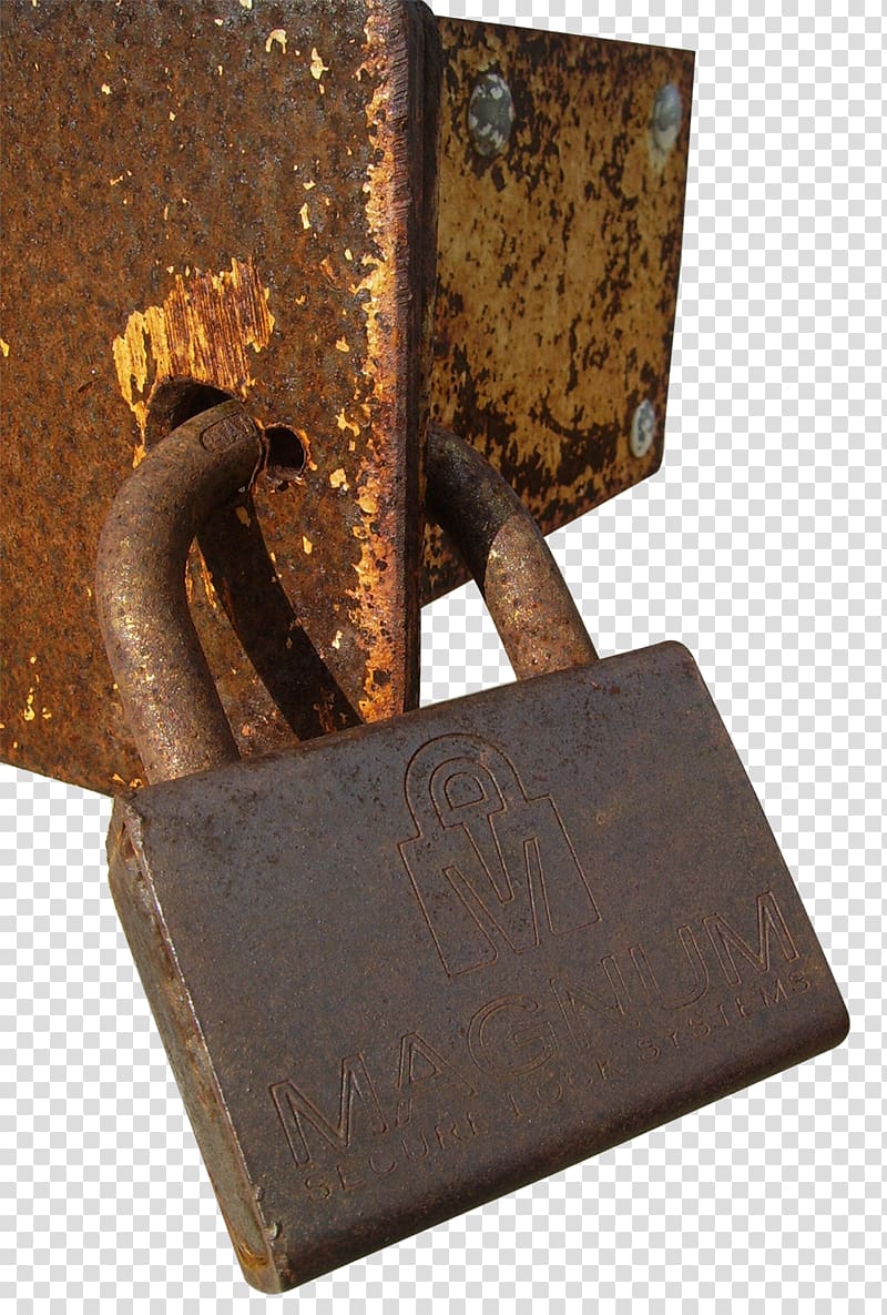 Rust Iron Pixabay Door .xchng, Rusty iron plate iron lock transparent background PNG clipart