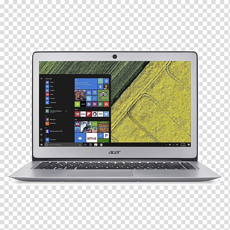 Laptop Intel Core i3 Acer Aspire Acer Swift 3, Laptop transparent background PNG clipart