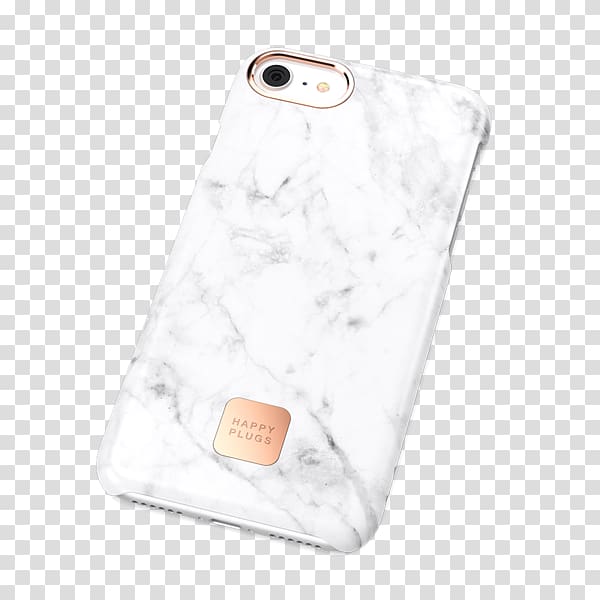 Apple iPhone 8 Plus iPhone 7 Happy Plugs Mobile Phone Accessories, white marble transparent background PNG clipart