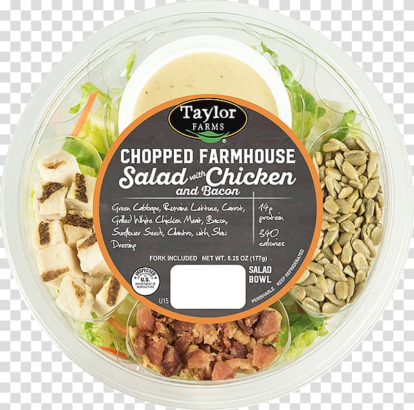 Vegetarian cuisine Chef salad Taylor Farms Garden salad, salad Fork transparent background PNG clipart