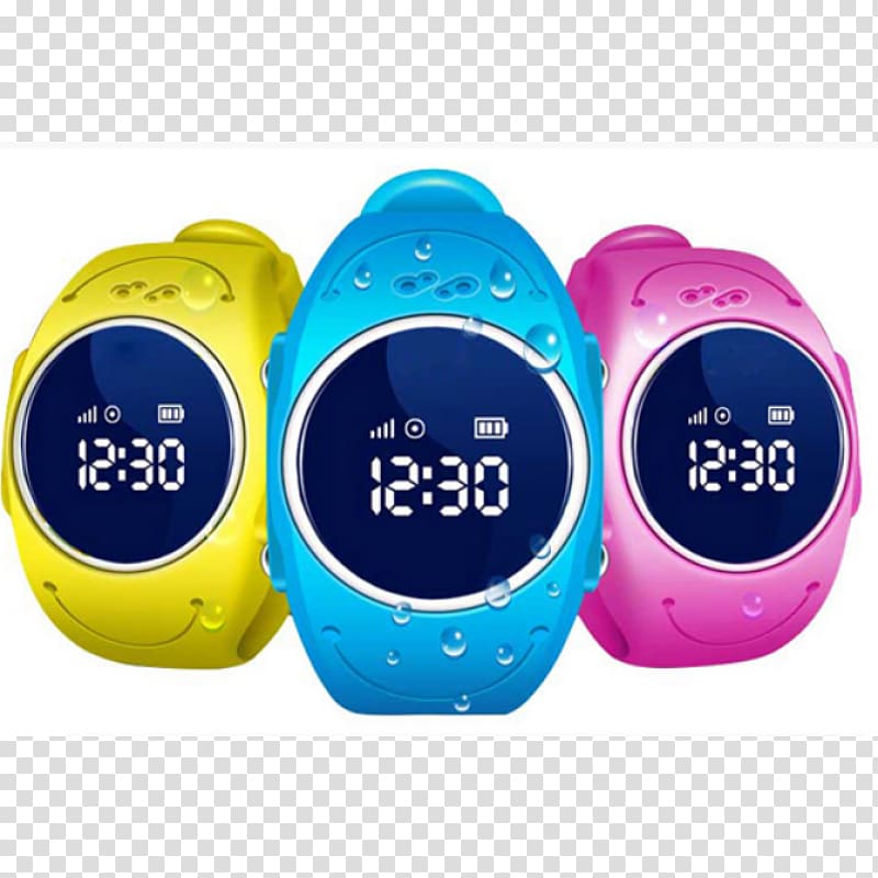 Smartwatch GPS watch Global Positioning System IP Code Waterproofing, clock transparent background PNG clipart