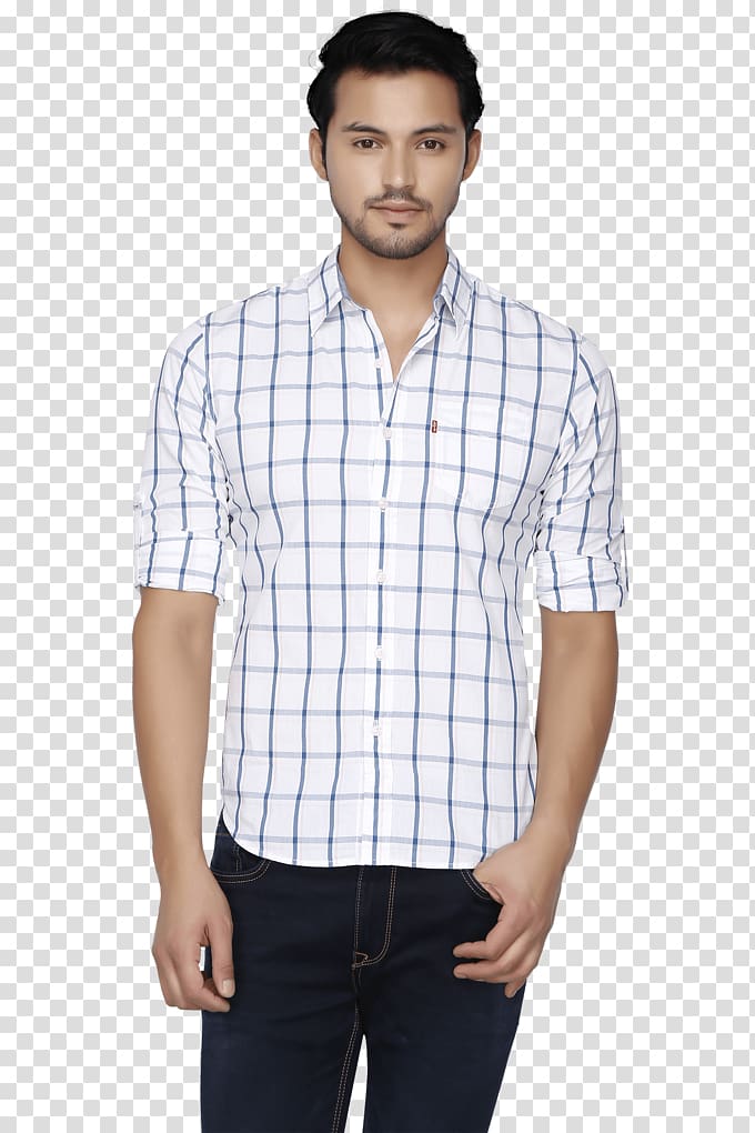 T-shirt Dress shirt Sleeve Clothing, jeans transparent background PNG clipart
