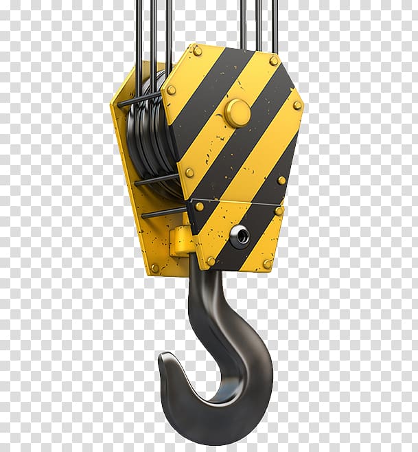 Lifting hook Crane Wire rope Architectural engineering, crane transparent background PNG clipart
