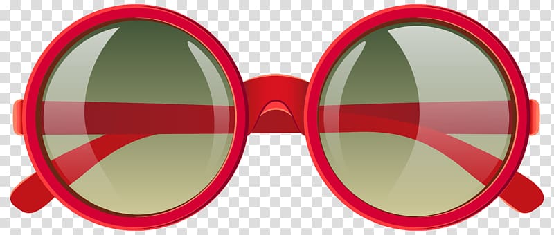 red-framed eyeglasses , Google logo, Cute Red Sunglasses transparent background PNG clipart