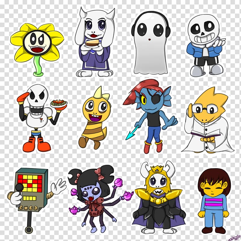 Undertale Flowey Character PNG, Clipart, Art, Cartoon, Character