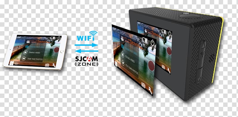SJCAM SJ4000 Action camera 1080p 4K resolution, Ftp Clients transparent background PNG clipart