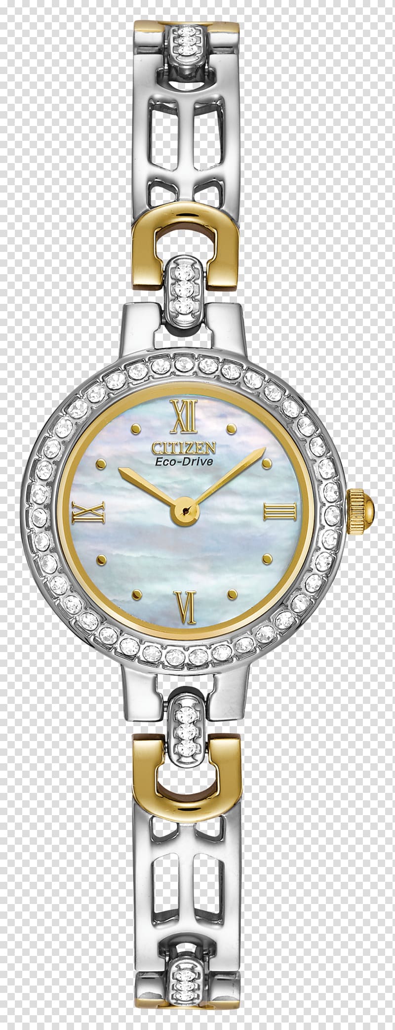 Eco-Drive Citizen Holdings Watch Jewellery Swarovski AG, watch transparent background PNG clipart
