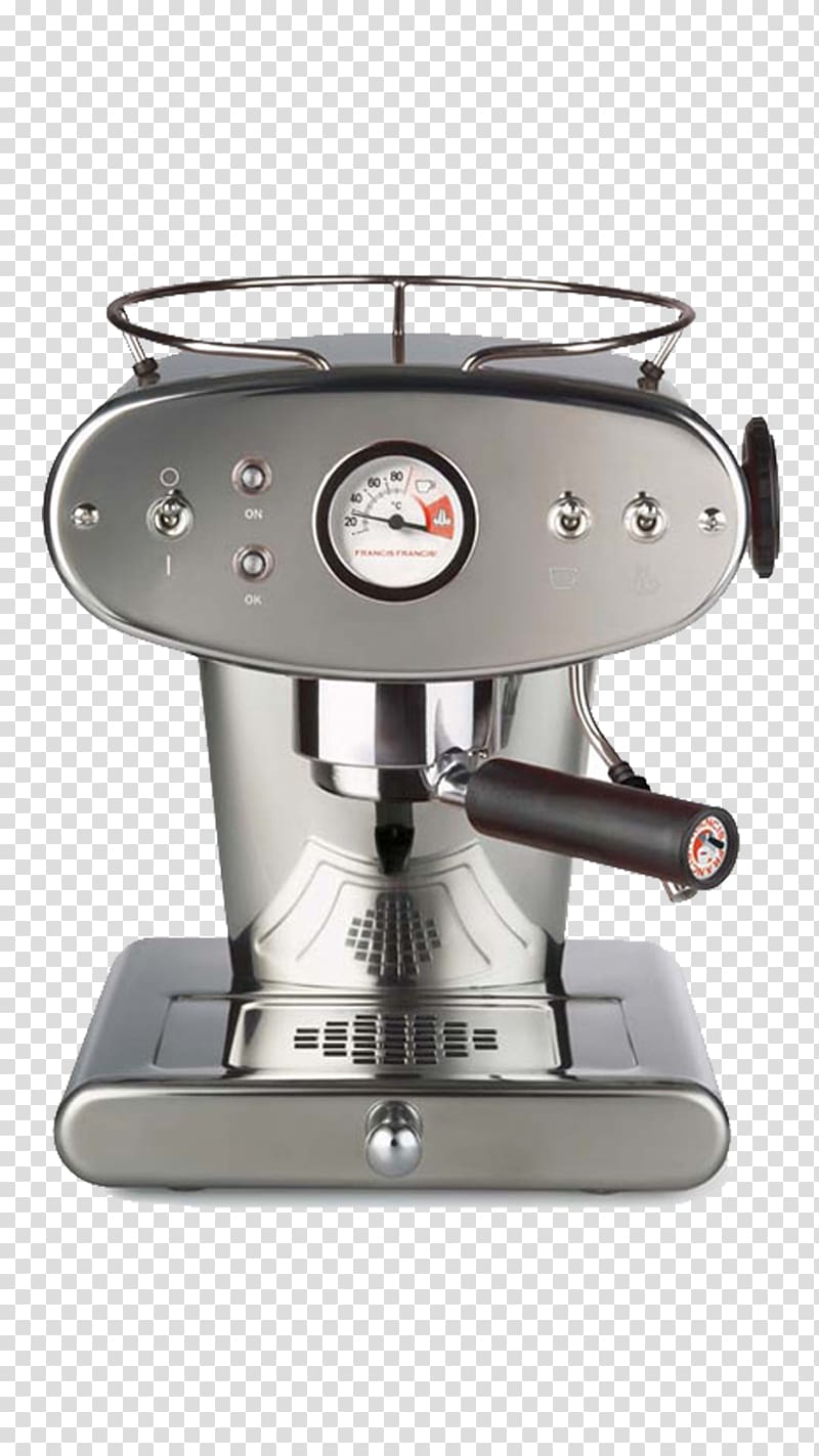 Espresso Machines Francis Francis X1 for Ground Coffee FrancisFrancis, Coffee transparent background PNG clipart