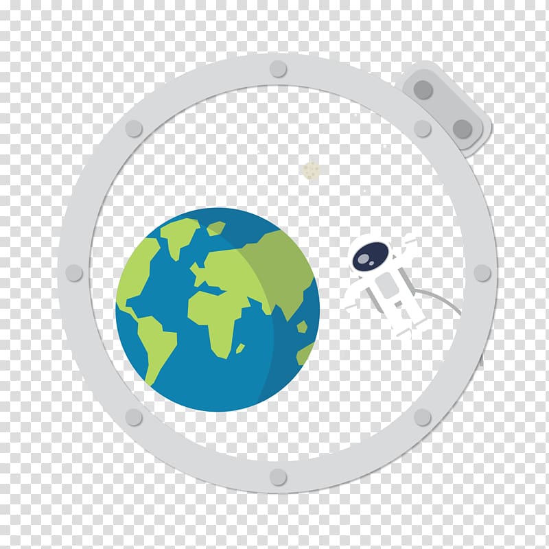 Earth Astronaut Outer space Extravehicular activity, Astronaut extravehicular space and Earth transparent background PNG clipart