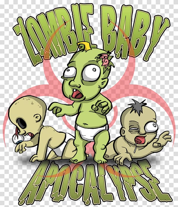 Zombie Infant YouTube Child, apocalypse transparent background PNG clipart