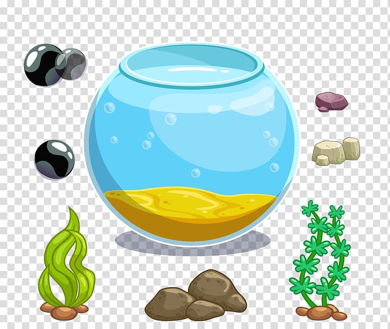 Cartoon Aquarium Icon, Cartoon fish tank transparent background PNG clipart  | HiClipart