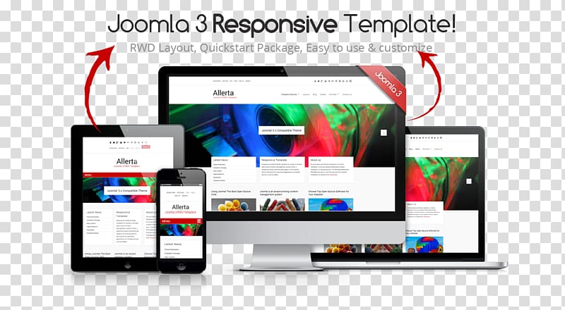 Responsive web design Template Joomla Web page Web development, web design transparent background PNG clipart