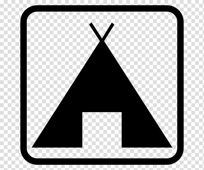 Camping Campsite Tent Symbol , hand drawn transparent background PNG clipart
