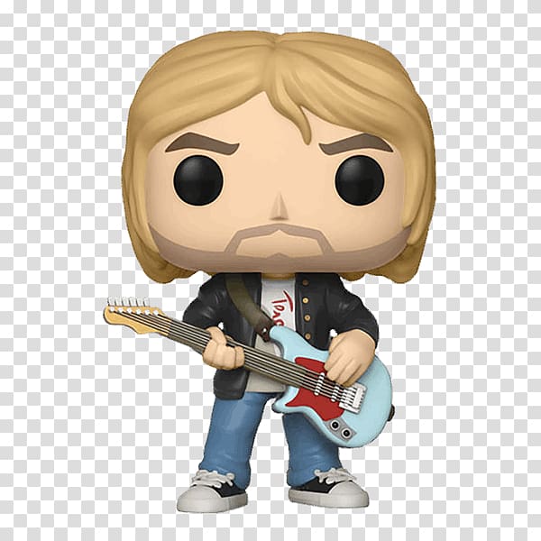 Funko Nirvana Action & Toy Figures Musician Smells Like Teen Spirit, kurt cobain transparent background PNG clipart