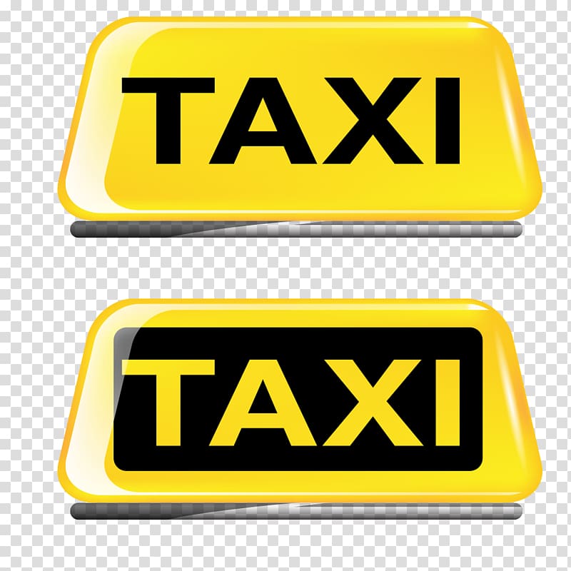 Eko Taxi , yellow taxi dome light transparent background PNG clipart