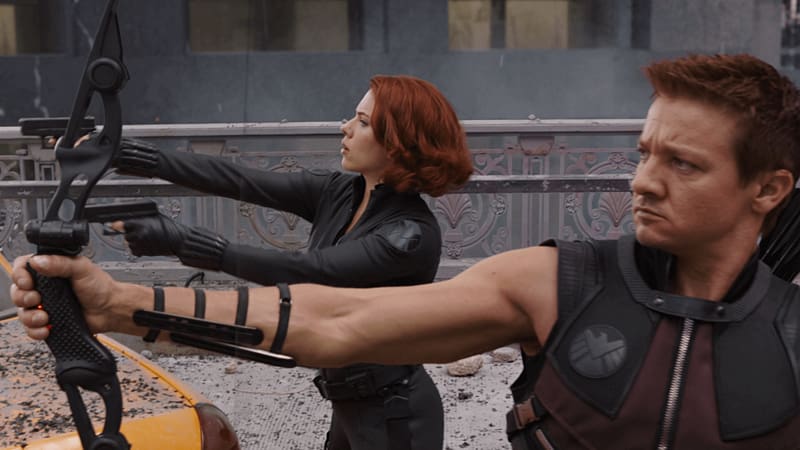Jeremy Renner Clint Barton Black Widow Thor Iron Man, Hawkeye transparent background PNG clipart