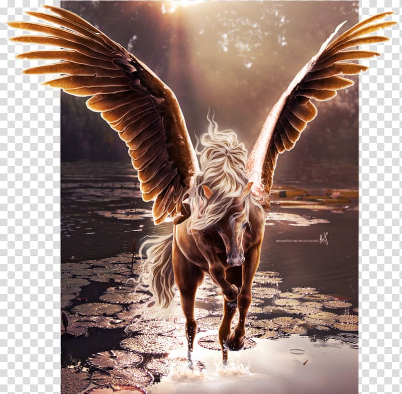 Flying horses Wing Pegasus Unicorn, horse transparent background PNG clipart
