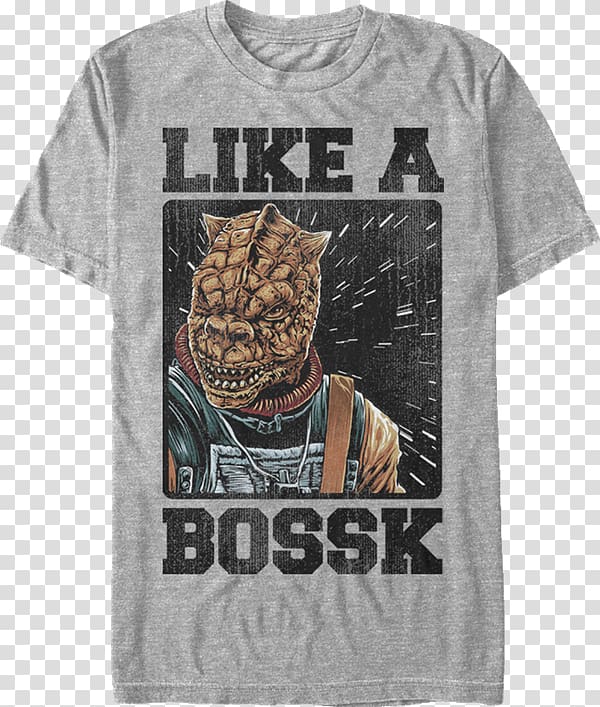 T-shirt Bossk Hoodie Amazon.com, T-shirt transparent background PNG clipart