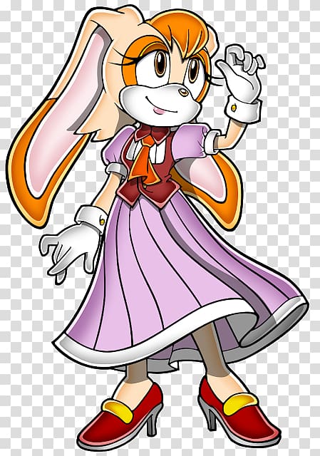 Cream the Rabbit Sonic the Hedgehog Vanilla the Rabbit Amy Rose Shadow the Hedgehog, others transparent background PNG clipart
