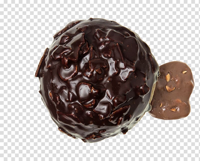 Chocolate balls Donuts Rum ball Lamington, chocolate transparent background PNG clipart