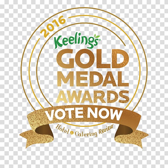 Limerick Hotel Gold medal Award, vote now transparent background PNG clipart