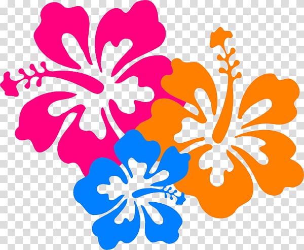 Hawaiian Flower , Hawaiian Cartoon transparent background PNG clipart