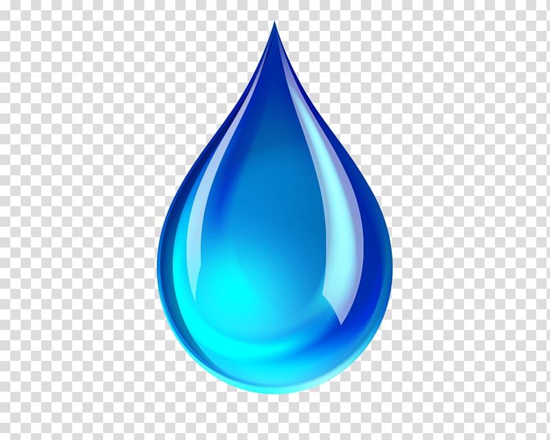 Drop Water, Delicate blue water droplets transparent background PNG clipart