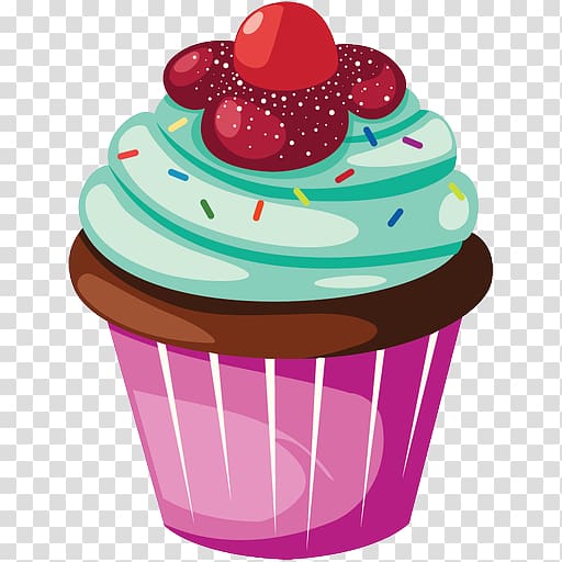Cupcake Muffin Bakery , birthday cake transparent background PNG clipart