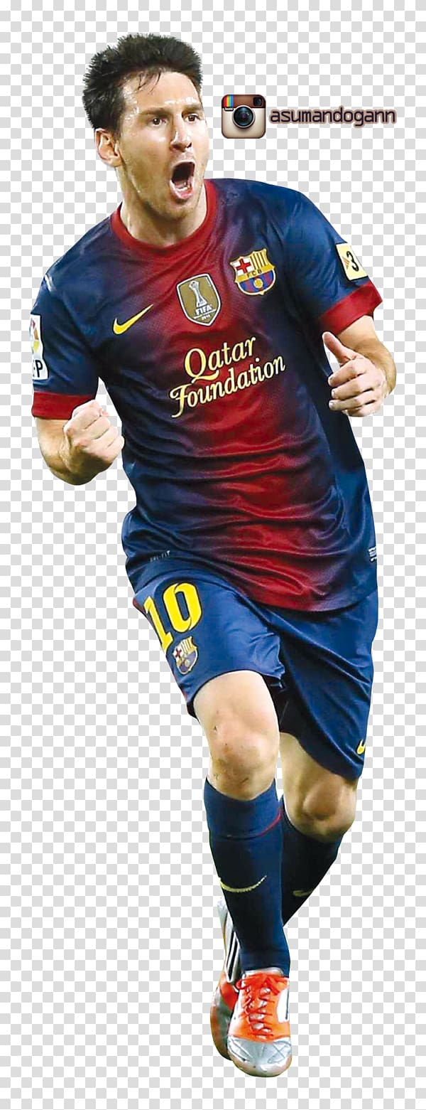Lionel Messi FC Barcelona Sport Football player Athlete, Messi standing transparent background PNG clipart