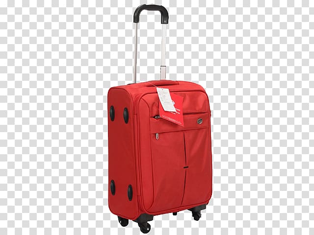 American Tourister Suitcase Hand luggage Baggage, Red American Tourister luggage brands transparent background PNG clipart