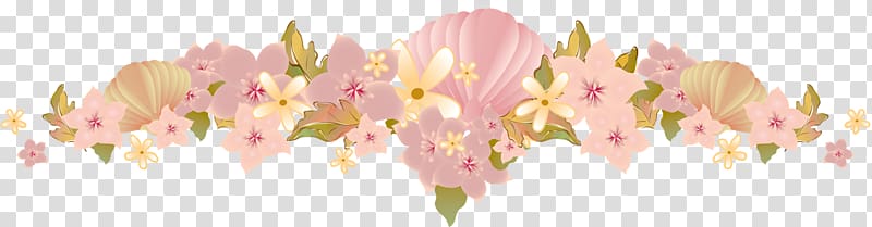 Vignette Flower Floral design, flower transparent background PNG clipart