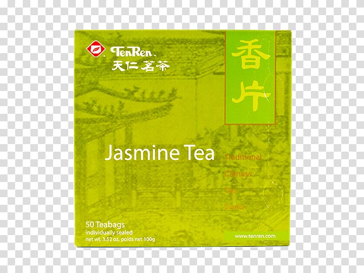 Jasmine tea Green Rectangle Tea bag, tea transparent background PNG clipart