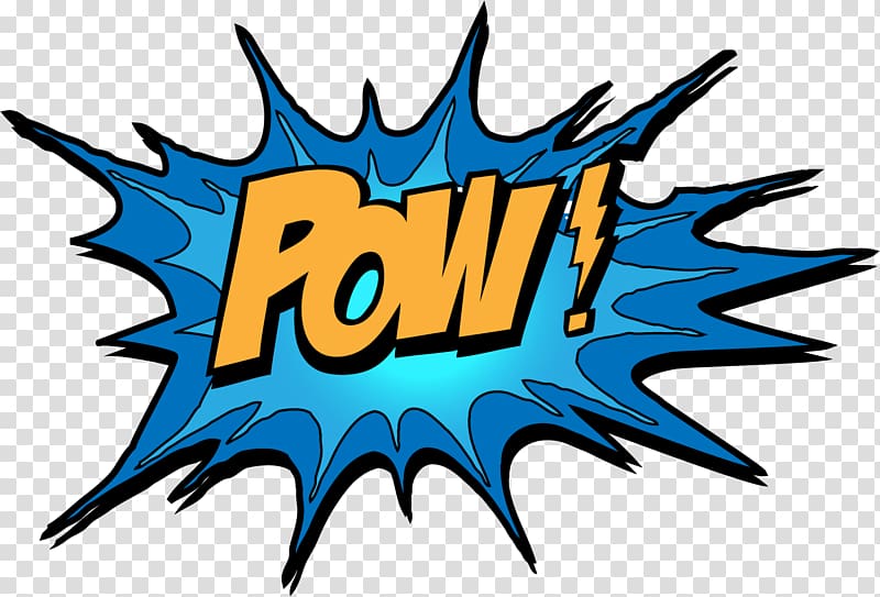 POW! illustration, Logo Printing T-shirt, pow transparent background PNG clipart