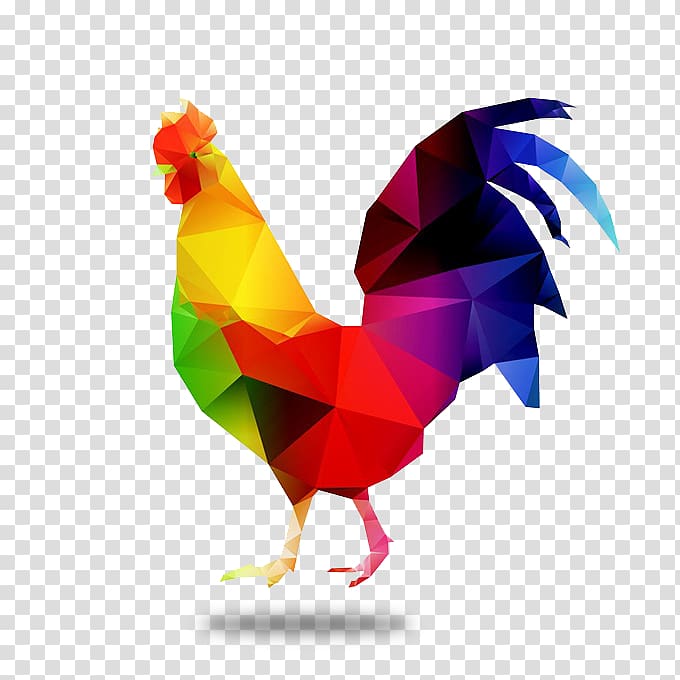 Chicken Rooster , Color film Chicken,icon,Festive cock transparent background PNG clipart